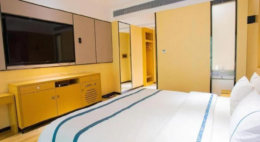 Bed in City Comfort Inn Guilin City Hall