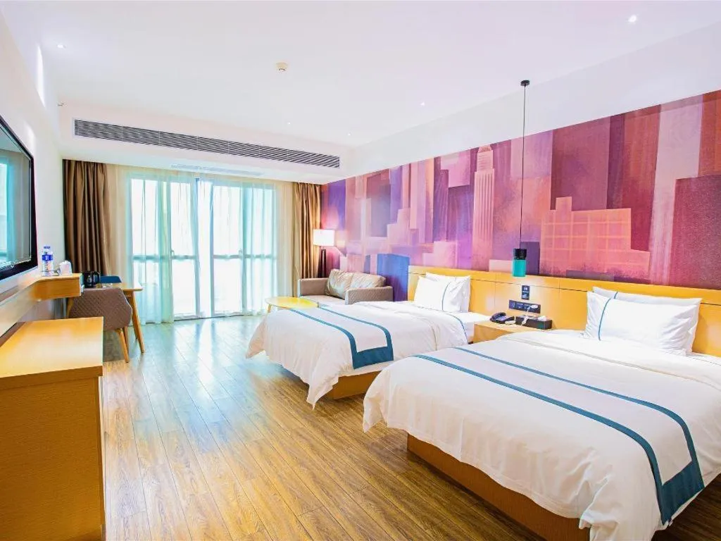 Bed in City Comfort Inn Guilin City Hall