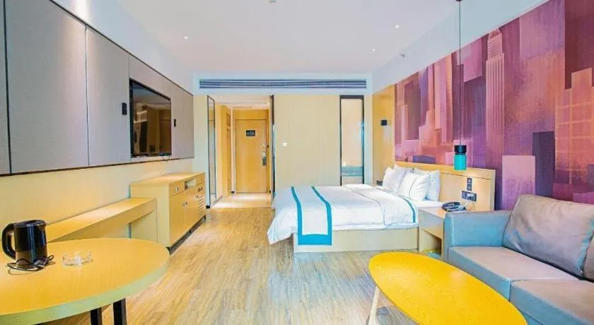 Bed in City Comfort Inn Guilin City Hall