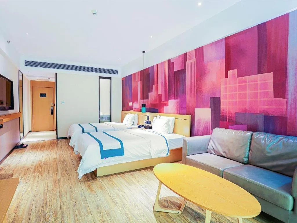 Bed in City Comfort Inn Guilin City Hall