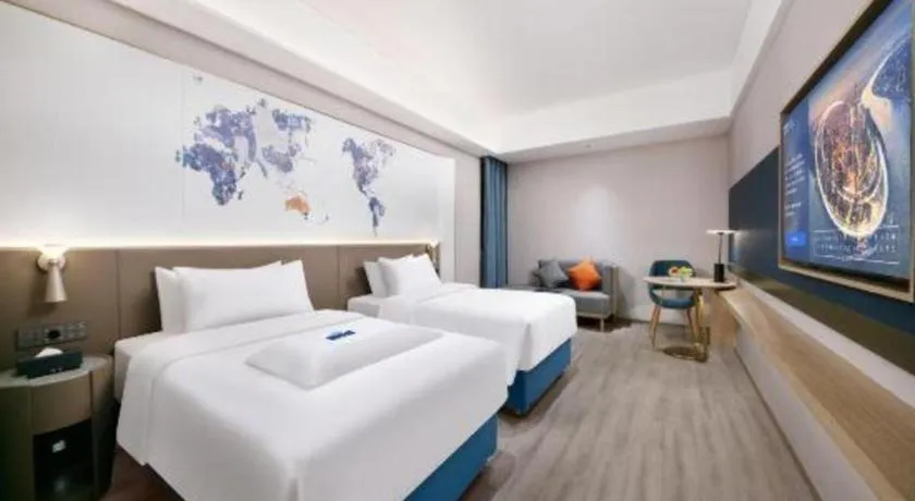 Bed in City Comfort Inn Shenyang Railway Station Taiyuan Street Wanda Plaza