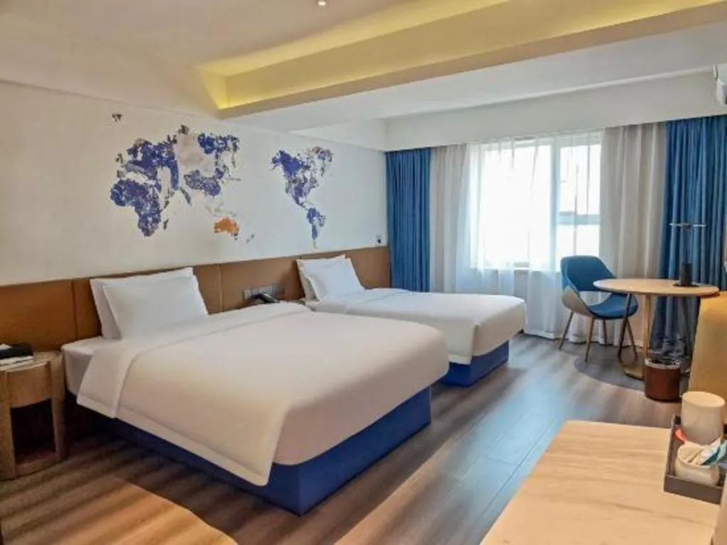 Bed in City Comfort Inn Shenyang Railway Station Taiyuan Street Wanda Plaza