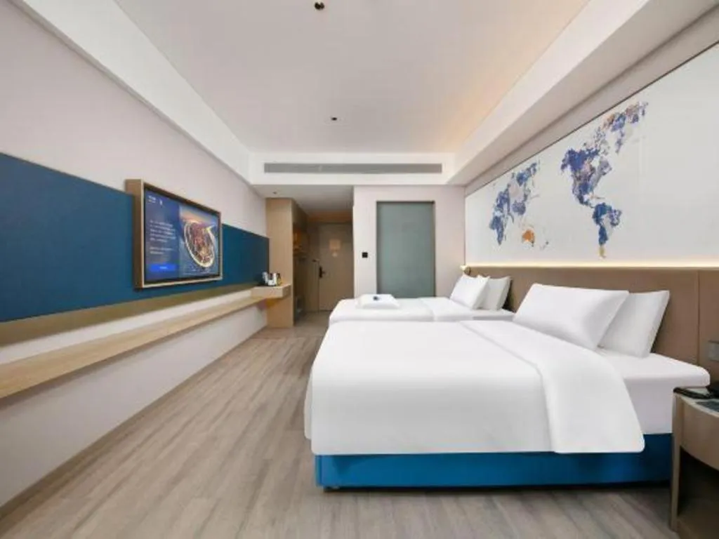 Bed in City Comfort Inn Shenyang Railway Station Taiyuan Street Wanda Plaza