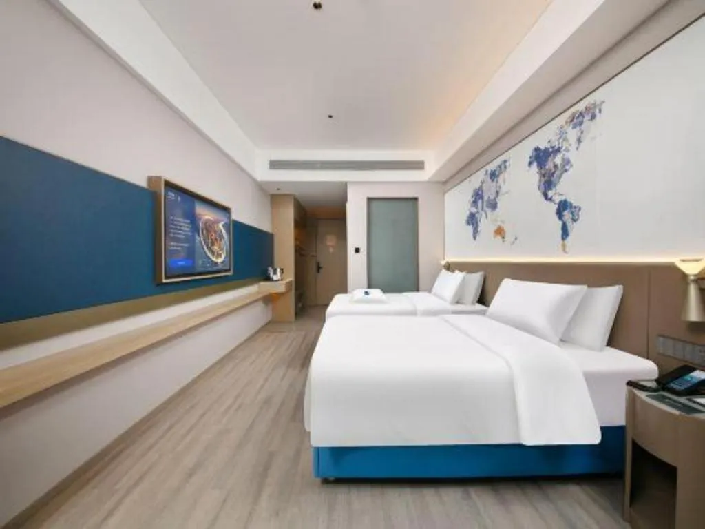 Bed in City Comfort Inn Shenyang Railway Station Taiyuan Street Wanda Plaza