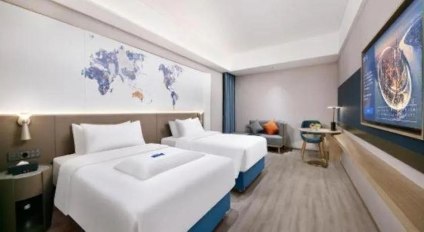 Bed in City Comfort Inn Shenyang Railway Station Taiyuan Street Wanda Plaza