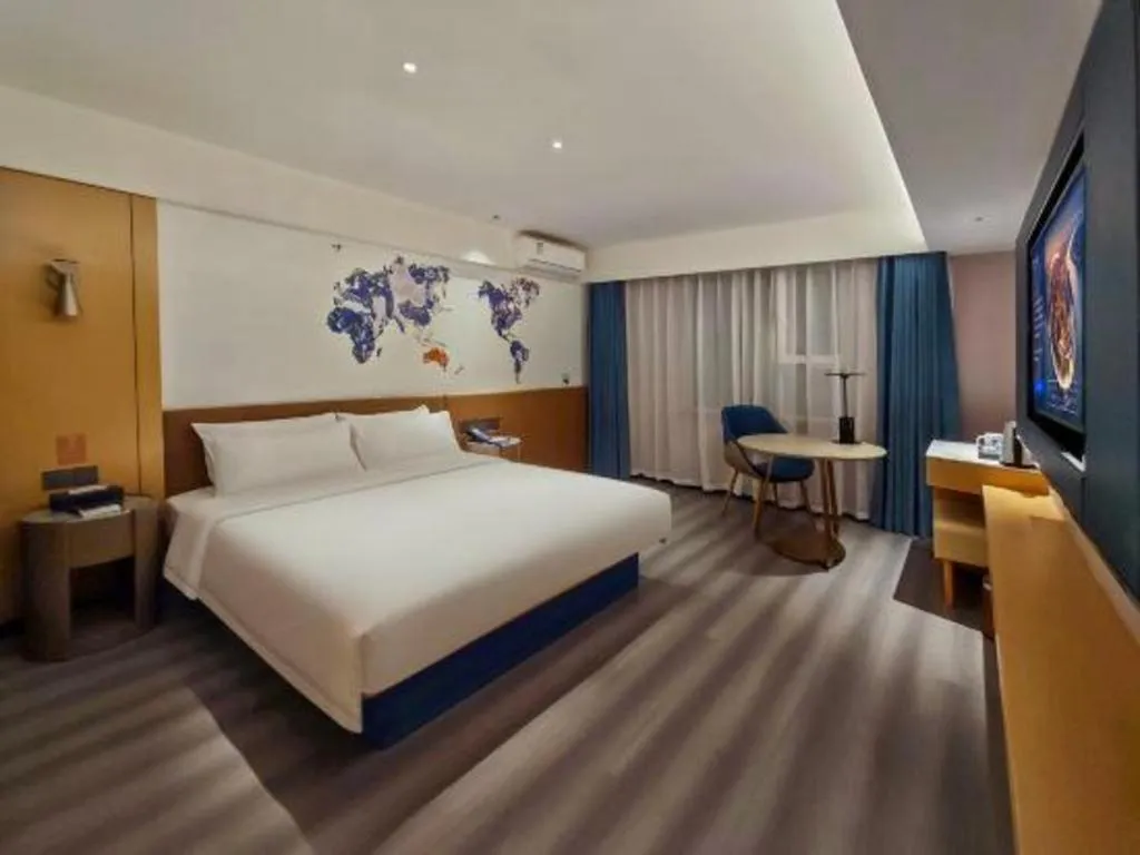 Bed in City Comfort Inn Shenyang Railway Station Taiyuan Street Wanda Plaza