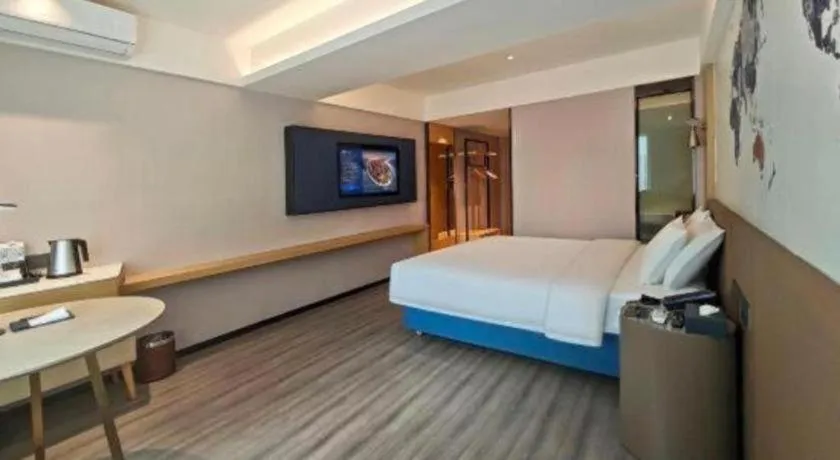 Bed in City Comfort Inn Shenyang Railway Station Taiyuan Street Wanda Plaza