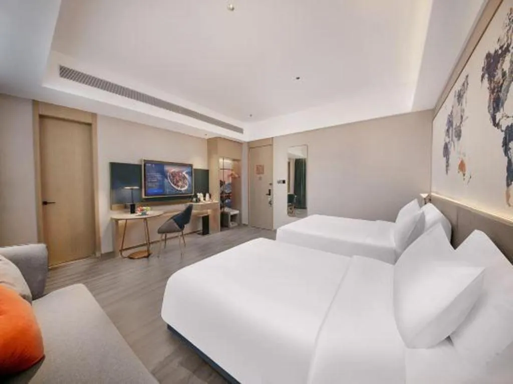 Bed in City Comfort Inn Shenyang Railway Station Taiyuan Street Wanda Plaza