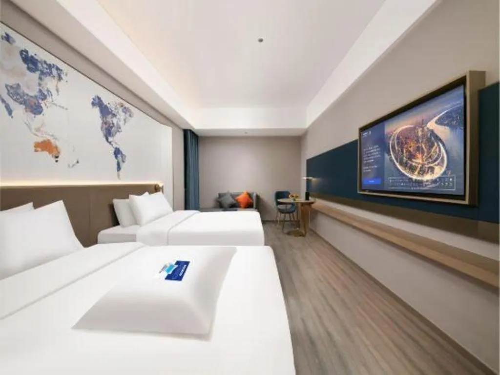 Bed in City Comfort Inn Shenyang Railway Station Taiyuan Street Wanda Plaza