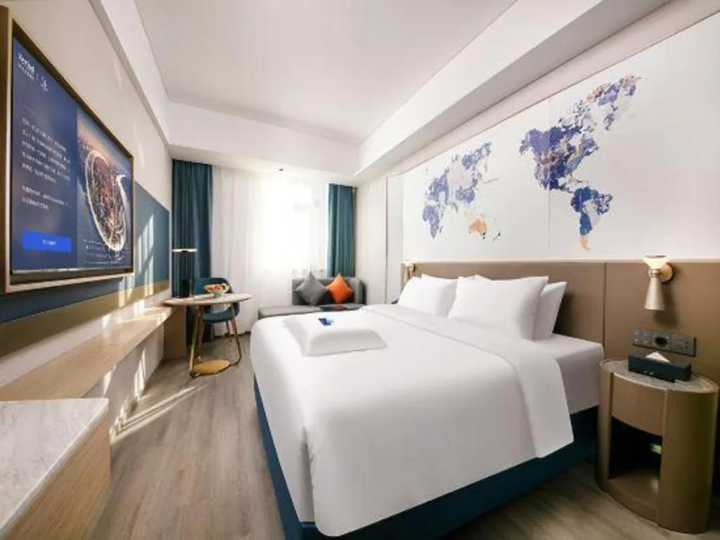 Bed in City Comfort Inn Shenyang Railway Station Taiyuan Street Wanda Plaza