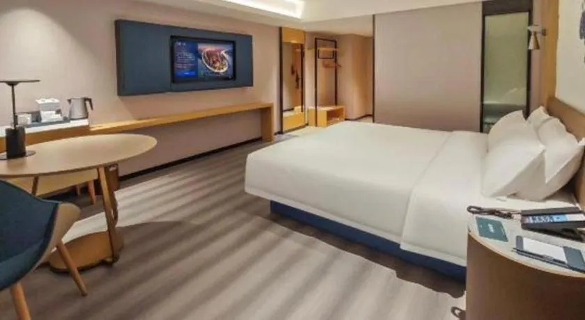 Bed in City Comfort Inn Shenyang Railway Station Taiyuan Street Wanda Plaza