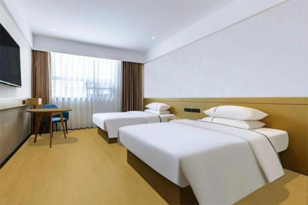 Bed in City Comfort Inn Zhoukou City Chuanhui District Huanghe Road