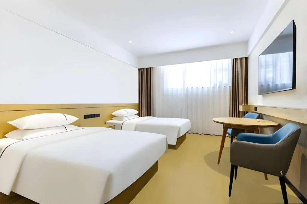 Bed in City Comfort Inn Zhoukou City Chuanhui District Huanghe Road