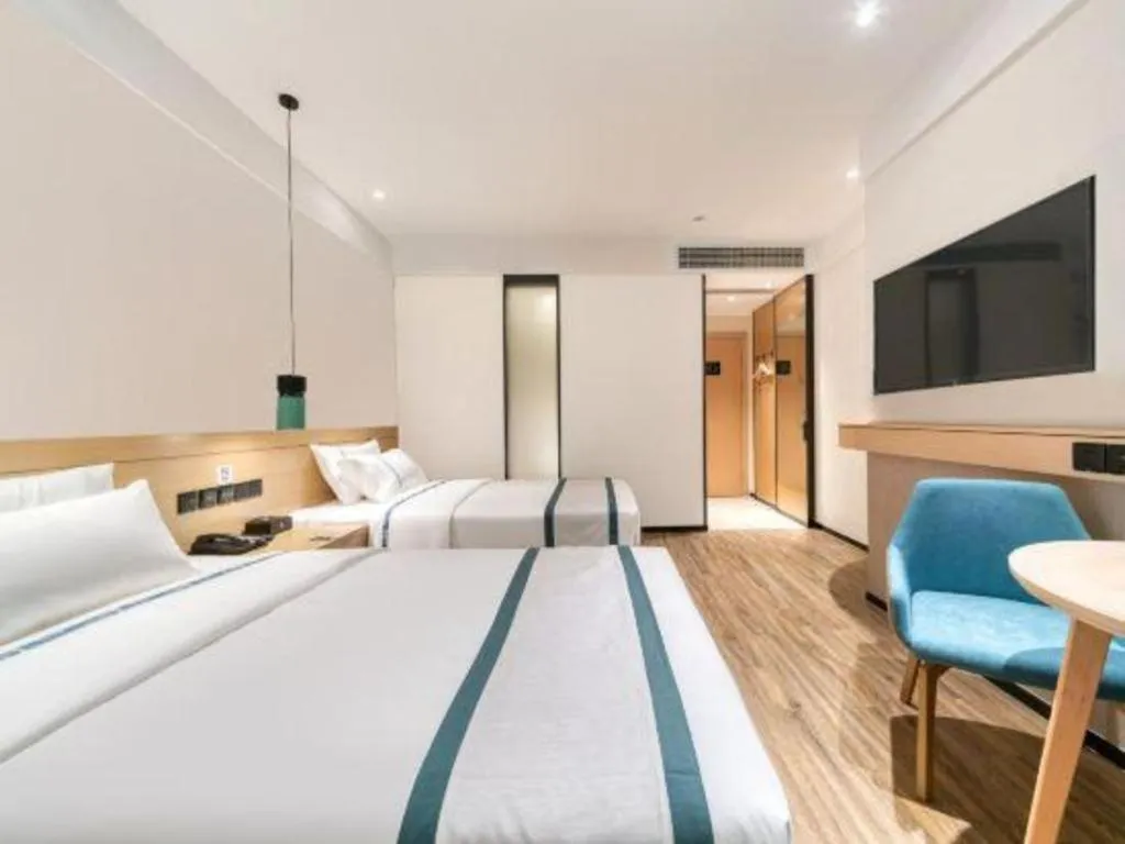 Bed in City Comfort Inn Zhoukou City Chuanhui District Huanghe Road