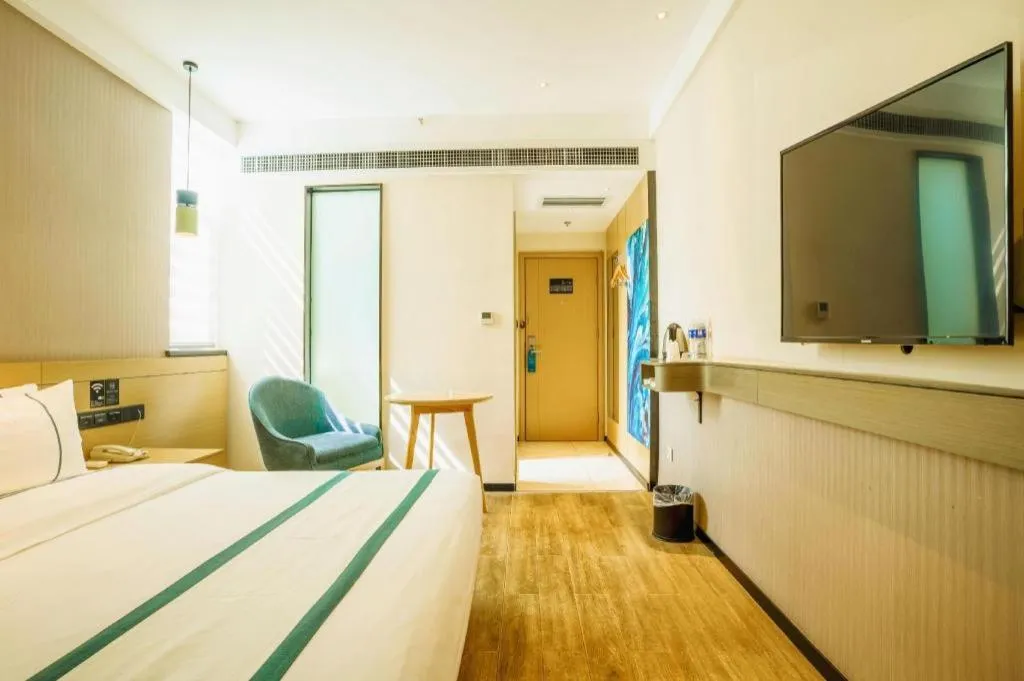 Bed in City Comfort Inn Zhoukou City Chuanhui District Huanghe Road