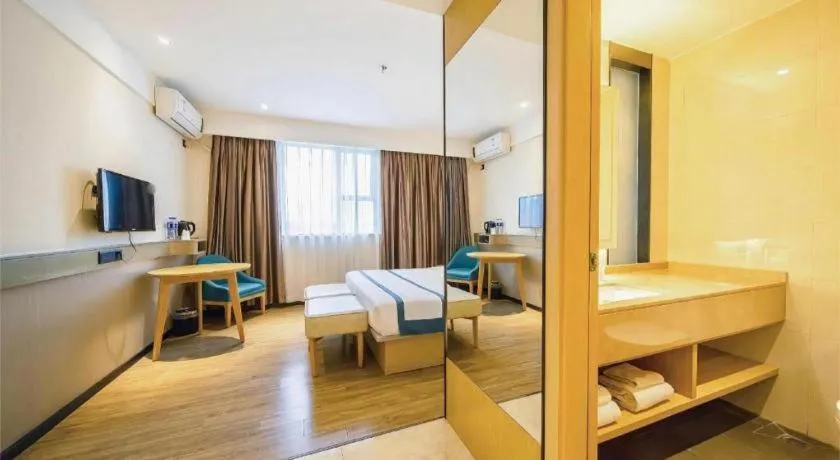 Bed in City Comfort Inn Zhoukou City Chuanhui District Huanghe Road