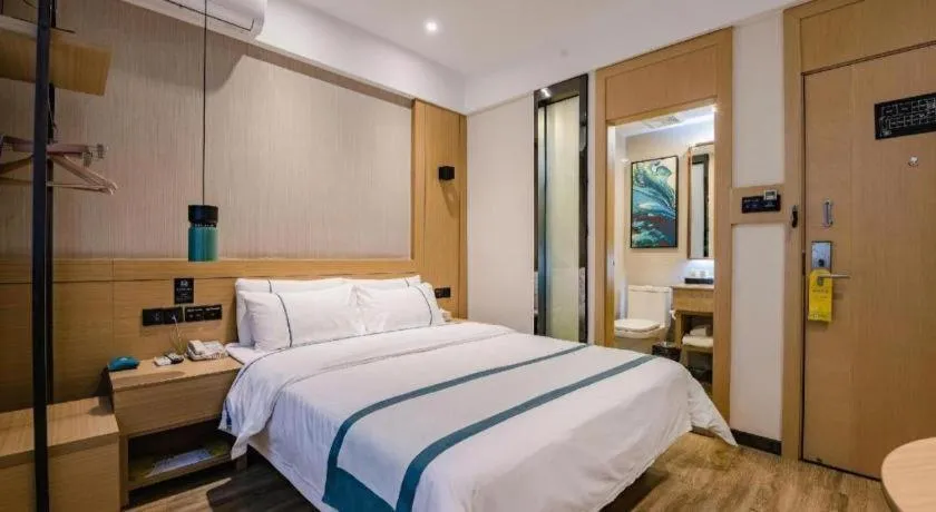 Bed in City Comfort Inn Zhoukou City Chuanhui District Huanghe Road