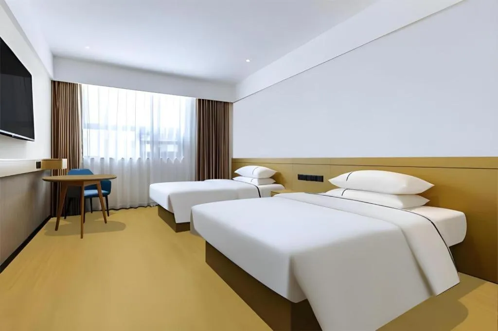 Bed in City Comfort Inn Zhoukou City Chuanhui District Huanghe Road
