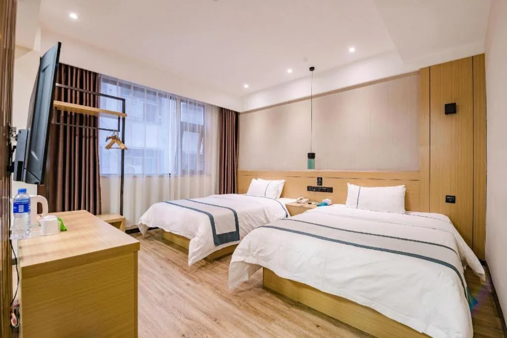 Bed in City Comfort Inn Zhoukou City Chuanhui District Huanghe Road