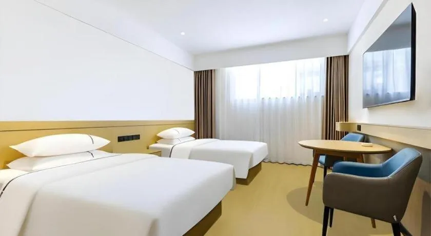 Bed in City Comfort Inn Zhoukou City Chuanhui District Huanghe Road