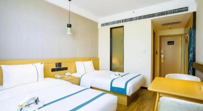 Bed in City Comfort Inn Zhoukou City Chuanhui District Huanghe Road