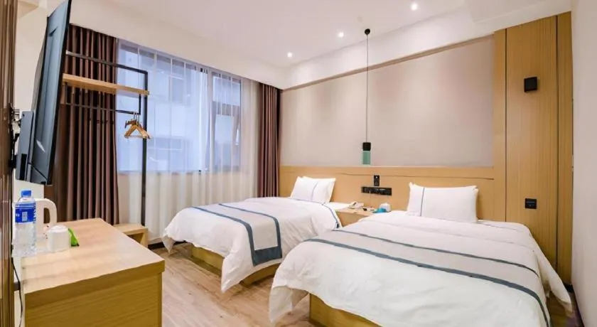 Bed in City Comfort Inn Zhoukou City Chuanhui District Huanghe Road