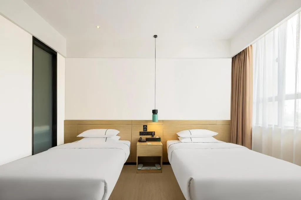 Bed in City Comfort Inn Zhoukou City Chuanhui District Huanghe Road