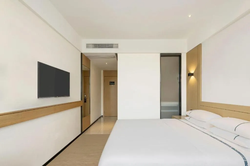 Bed in City Comfort Inn Zhoukou City Chuanhui District Huanghe Road