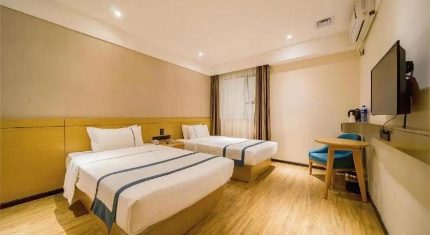 Bed in City Comfort Inn Zhoukou City Chuanhui District Huanghe Road