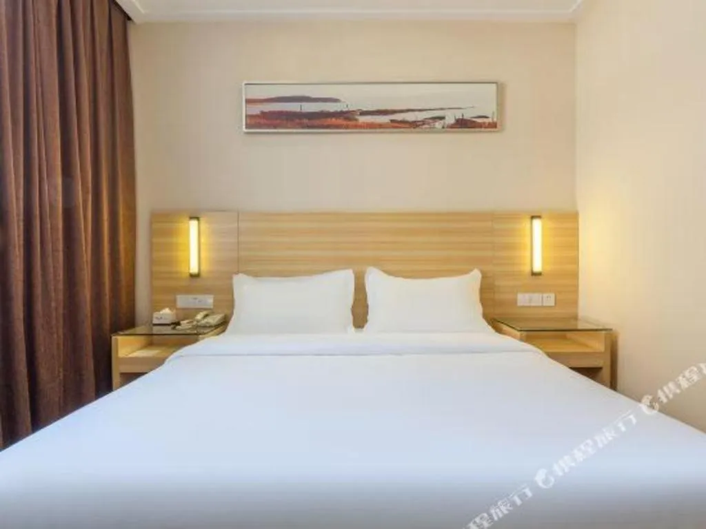 Bed in City Comfort Inn Nanchang Tengwang Pavilion Metro Station