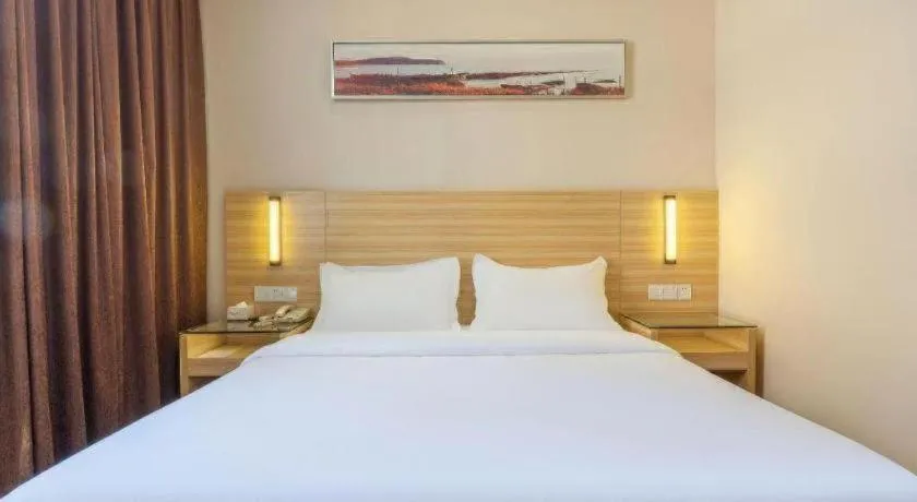 Bed in City Comfort Inn Nanchang Tengwang Pavilion Metro Station