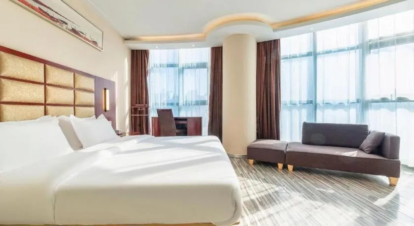 Bed in City Comfort Inn Nanchang Tengwang Pavilion Metro Station