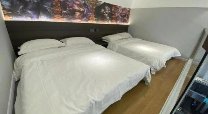 Bed in City Comfort Inn Nanchang Tengwang Pavilion Metro Station