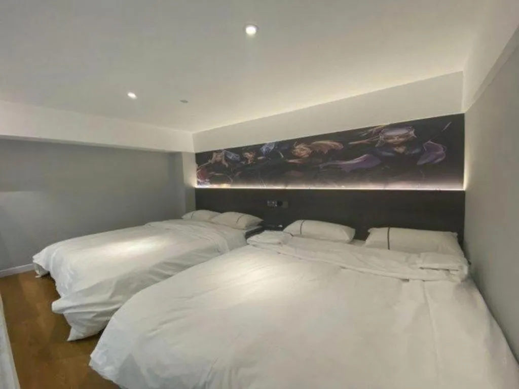 Bed in City Comfort Inn Nanchang Tengwang Pavilion Metro Station