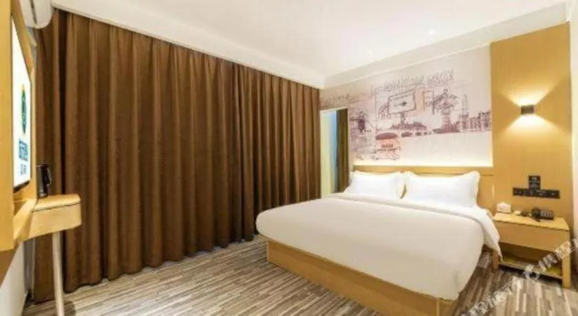 Bed in City Comfort Inn Nanchang Tengwang Pavilion Metro Station