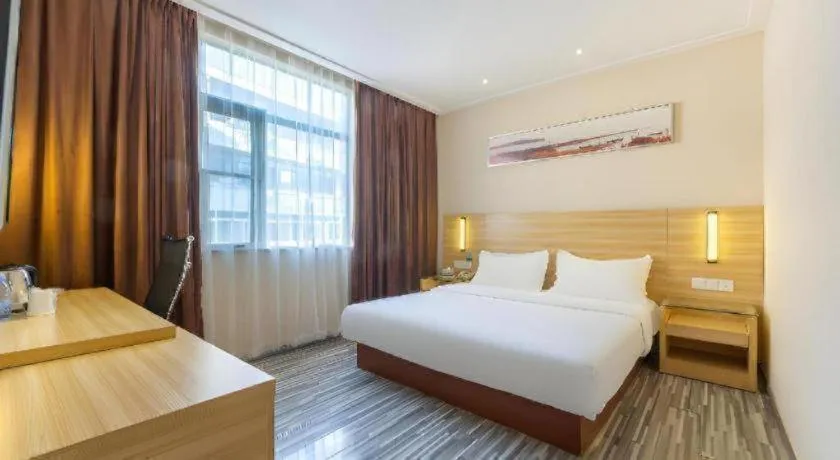 Bed in City Comfort Inn Nanchang Tengwang Pavilion Metro Station