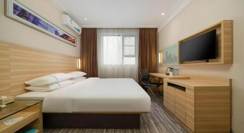 Bed in City Comfort Inn Nanning Police Academy Xianhu Food Street