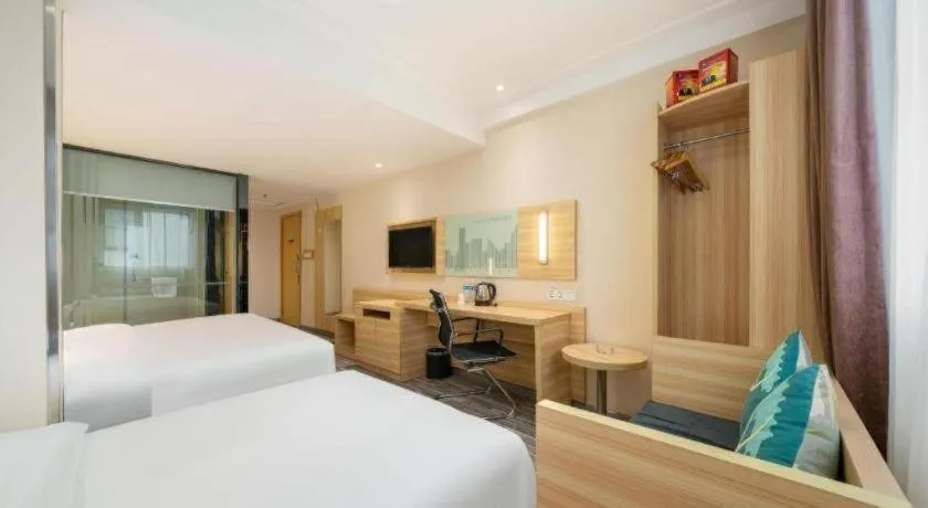 Bed in City Comfort Inn Nanning Police Academy Xianhu Food Street