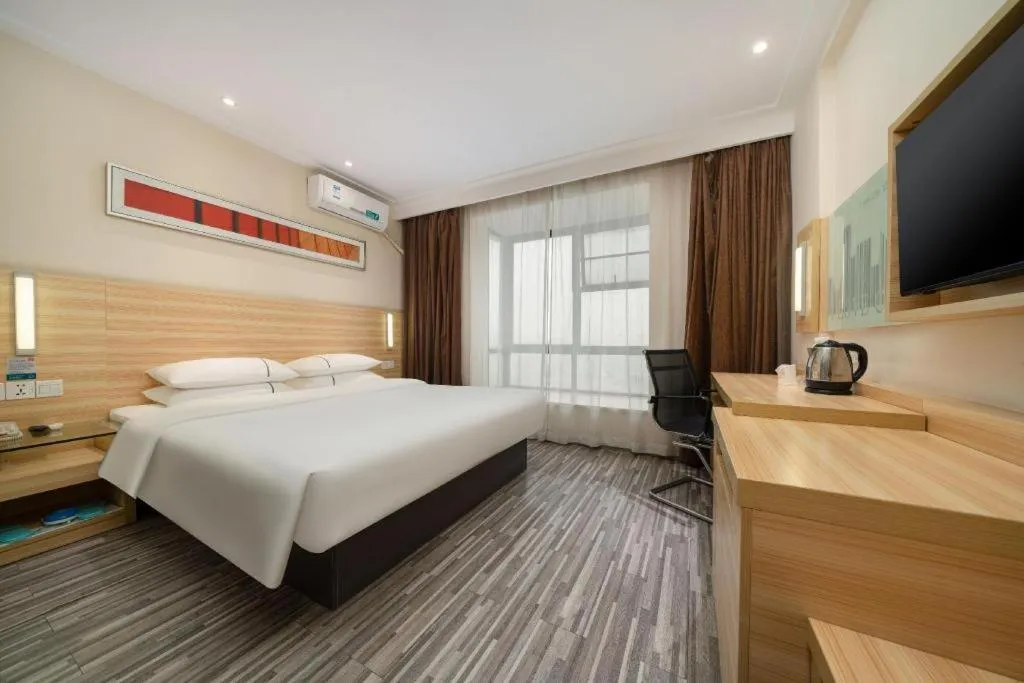Bed in City Comfort Inn Nanning Police Academy Xianhu Food Street