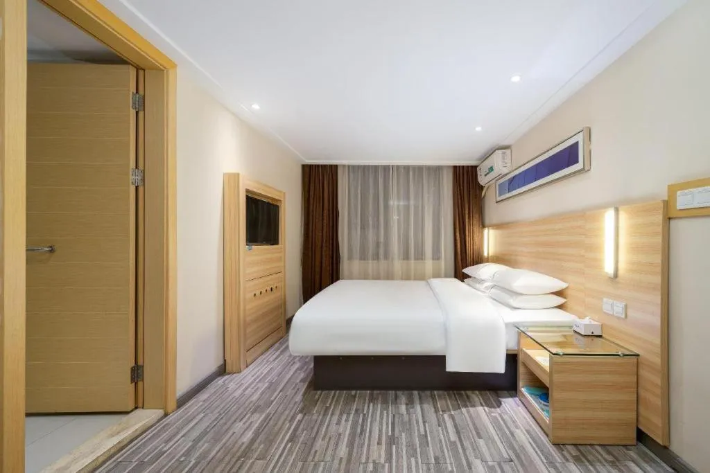 Bed in City Comfort Inn Nanning Police Academy Xianhu Food Street