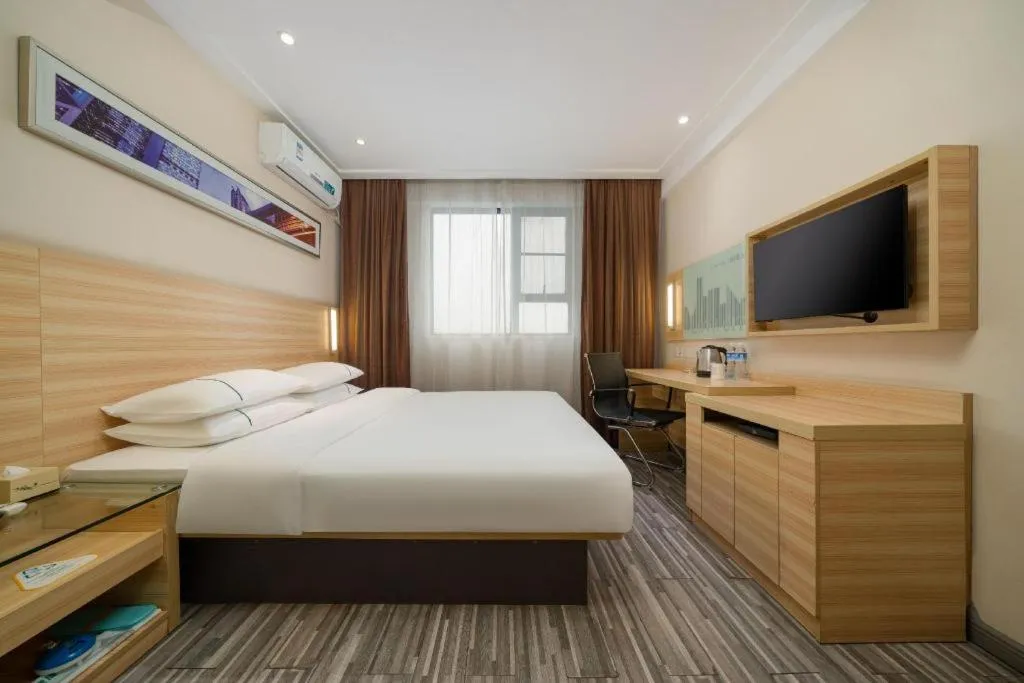 Bed in City Comfort Inn Nanning Police Academy Xianhu Food Street