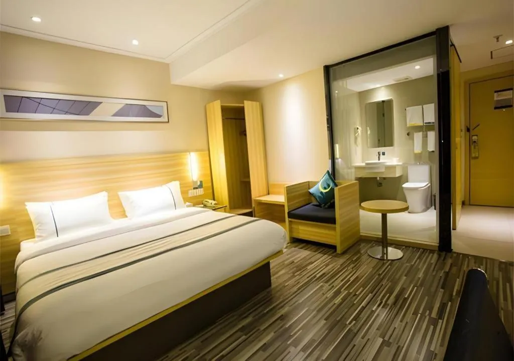 Bed in City Comfort Inn Nanning Police Academy Xianhu Food Street