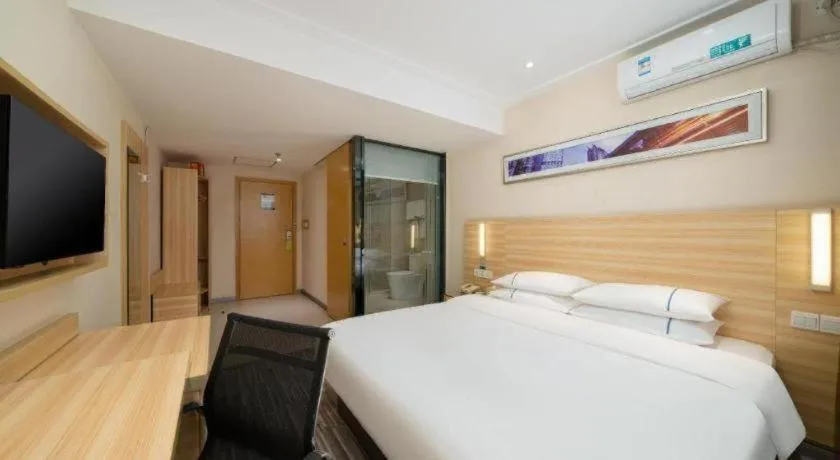 Bed in City Comfort Inn Nanning Police Academy Xianhu Food Street