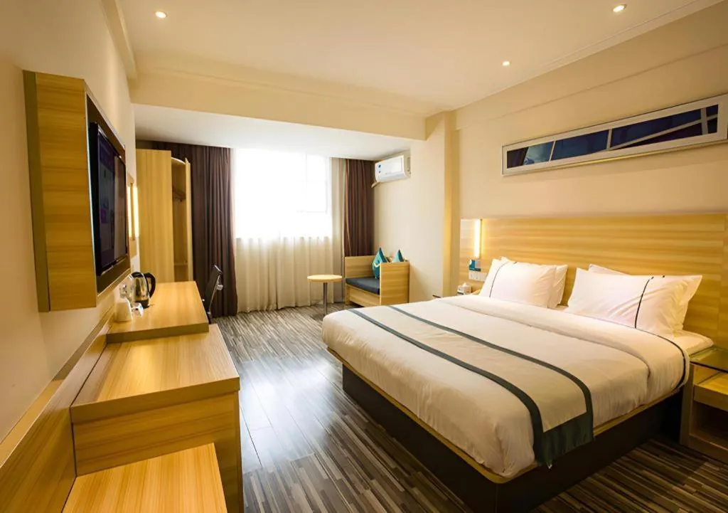 Bed in City Comfort Inn Nanning Police Academy Xianhu Food Street