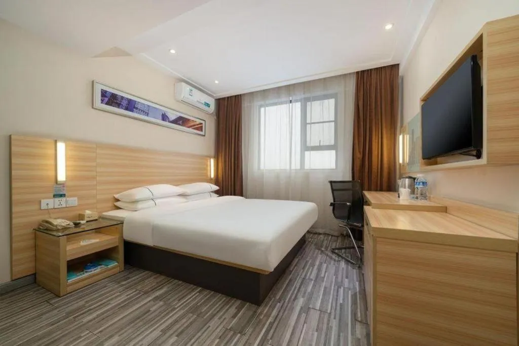 Bed in City Comfort Inn Nanning Police Academy Xianhu Food Street