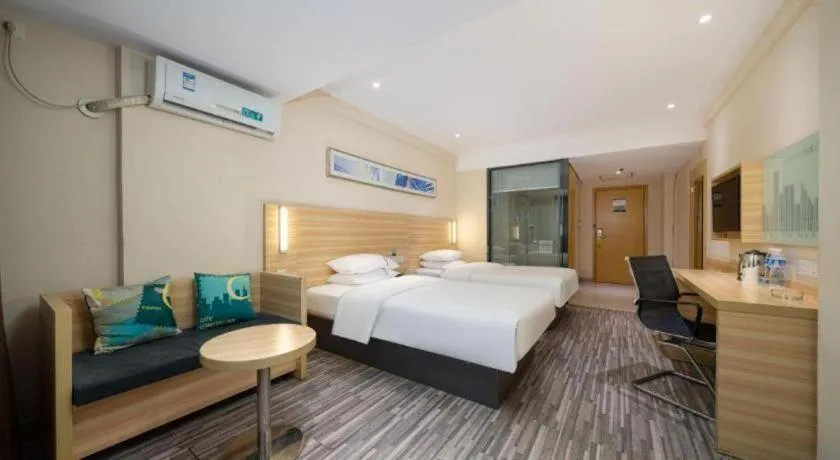 Bed in City Comfort Inn Nanning Police Academy Xianhu Food Street