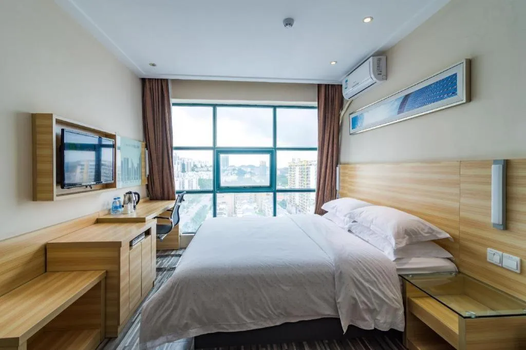 Bed in City Comfort Inn Nanning Police Academy Xianhu Food Street