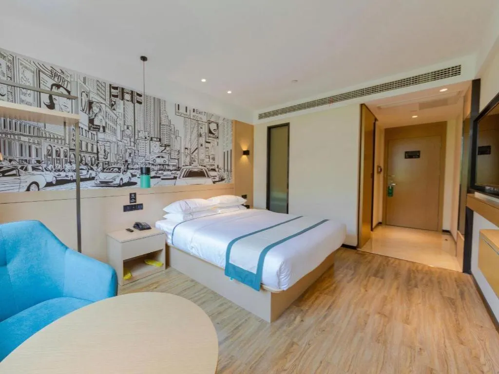 Bed in City Comfort Inn Shantou Tianshan Road Xinyicheng