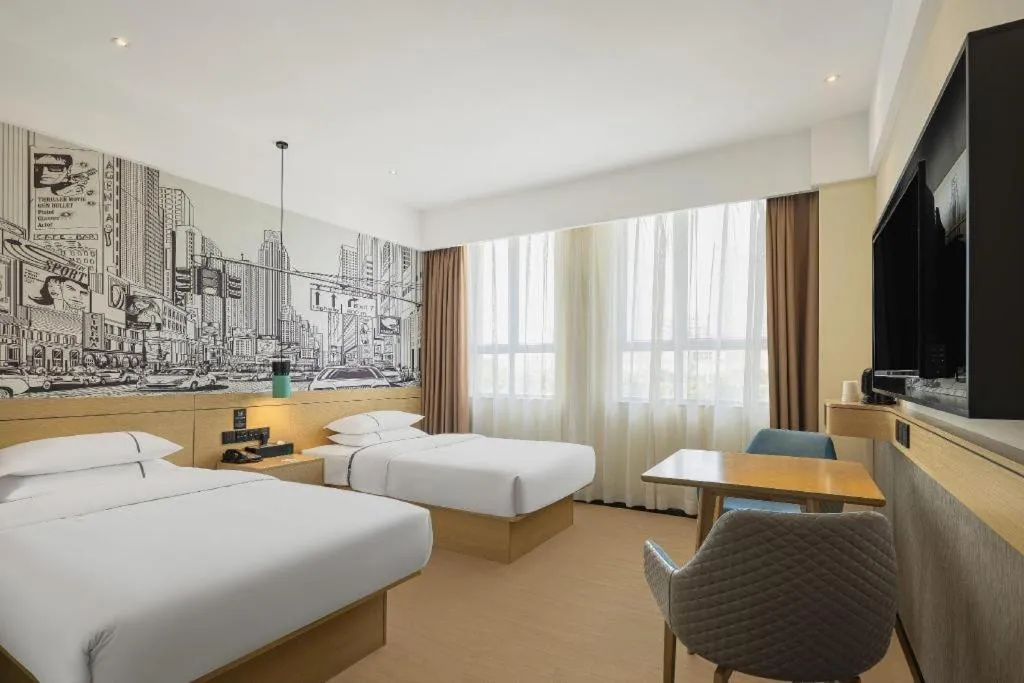 Bed in City Comfort Inn Shantou Tianshan Road Xinyicheng