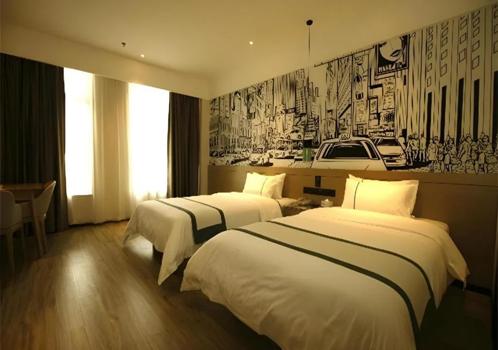 Bed in City Comfort Inn Foshan Gaoming Huaying Square